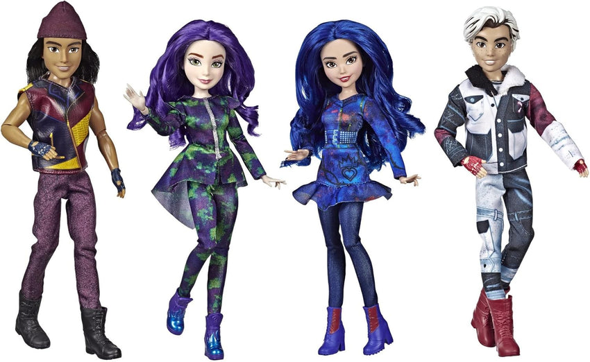 Disney Descendants 3 Isle of The Lost Collection 4 Pack Dolls